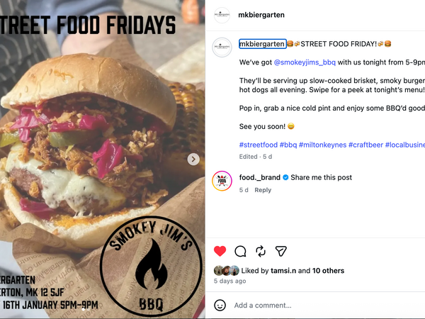 MK Biergarten | Smokey Jim's BBQ